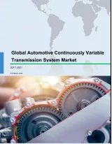 Global Automotive Continuously Variable Transmission System Market 2017-2021